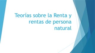 Impuesto a la Renta Persona Natural y Persona Jurídica .pptx