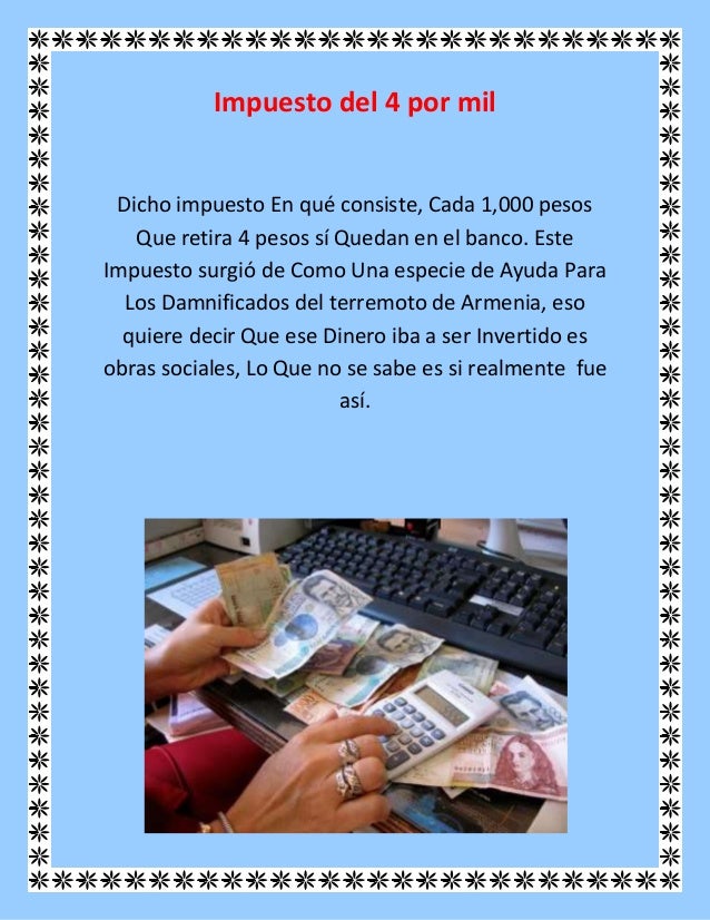Impuesto del 4 por mil