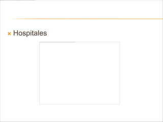    Hospitales
 