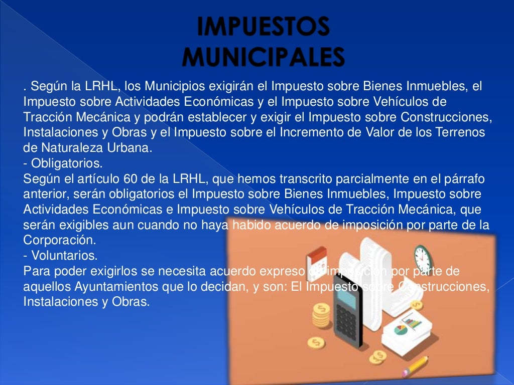 Impuestos municipales