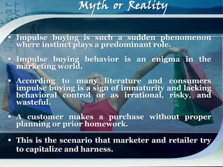 Impulse Buying | PPTX
