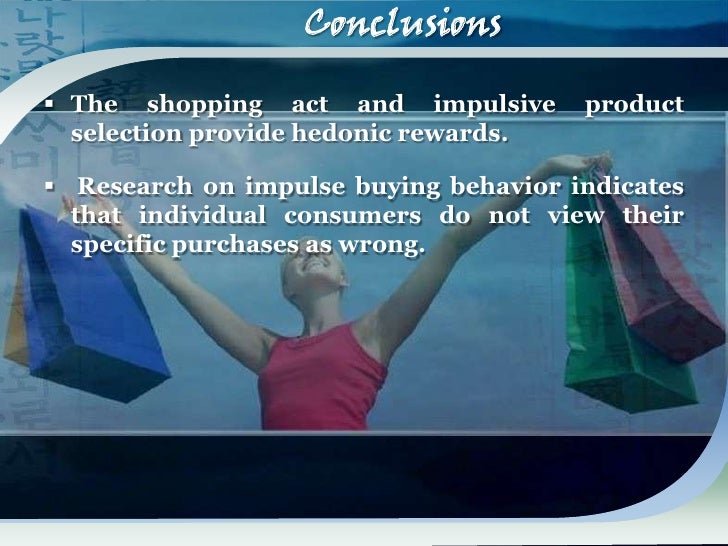Impulse buying research paper