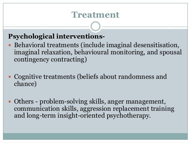pharmacological treatments in pathological gambling pharmacological treatments in pathological gambling