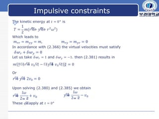 LOGO
    Impulsive constraints

 