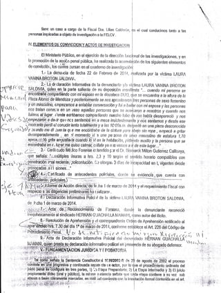 liene un caso a cargo de la Fiscal Dra. Lilian f.lalrierón,
personas"implicadas a objeto de invostigació¡r a la FELCV .
iu...