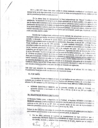 Durante las lrlvesligaciones ¡:rcliiiririarris .se ha rcalízado las actuaciones rrli.rir¡r:¡ii y io í¡,,¡i3acumulad' indíc...