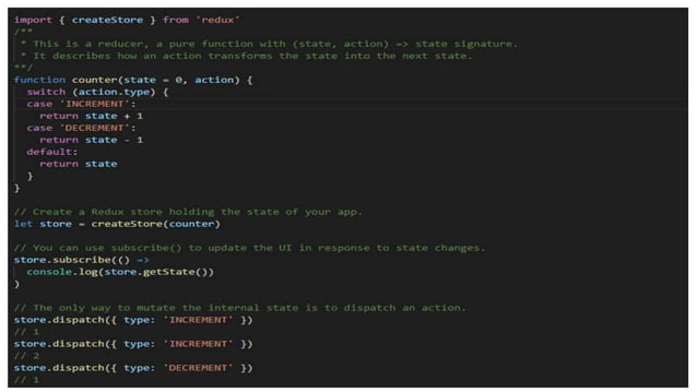 Getting started with react & redux | PPT
