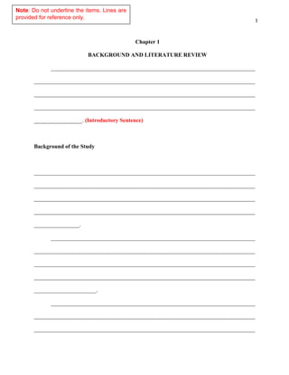 IMRAD TEMPLATE PRACTICAL RESEARCH FORMAT | DOCX