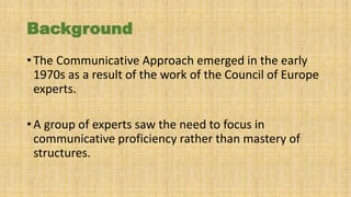 Clt Communicative Language Method Pptx Clt Communicative Language Method Pptx
