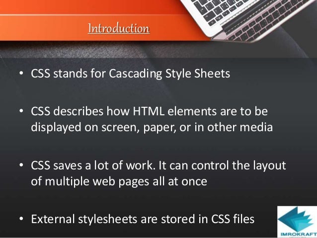 Understanding External CSS - Imrokraft