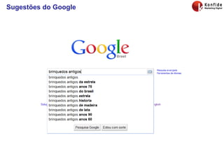 Sugestões do Google 