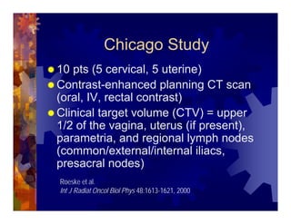 Imrt In Gynecologic Malignancies