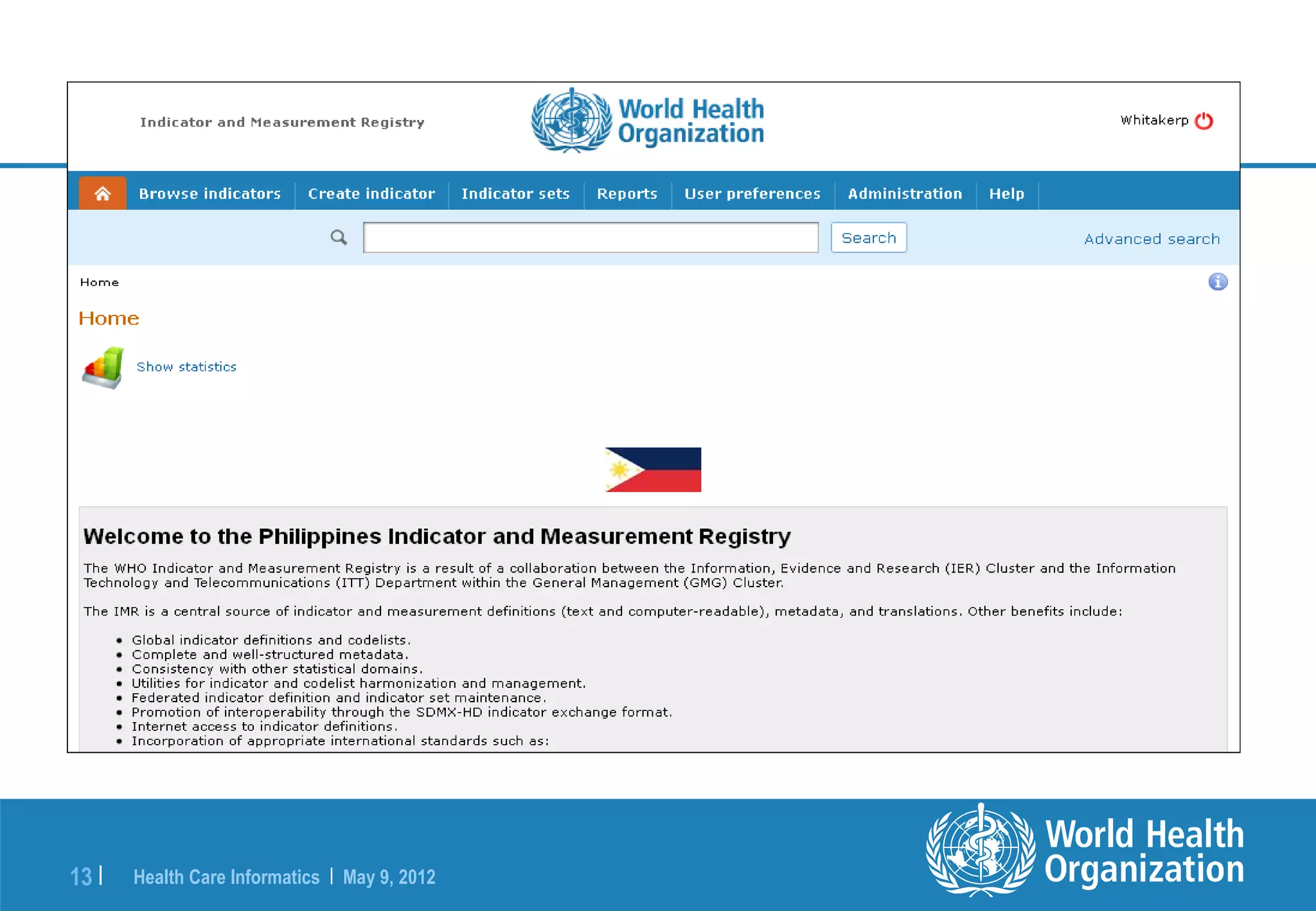 13 |   Health Care Informatics | May 9, 2012
 