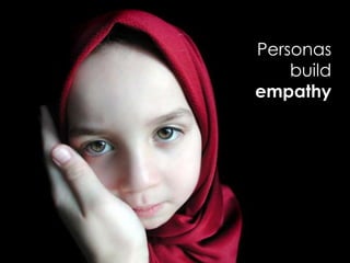 Personas
build
empathy
 