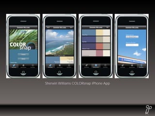 Sherwin Williams COLORsnap iPhone App
 