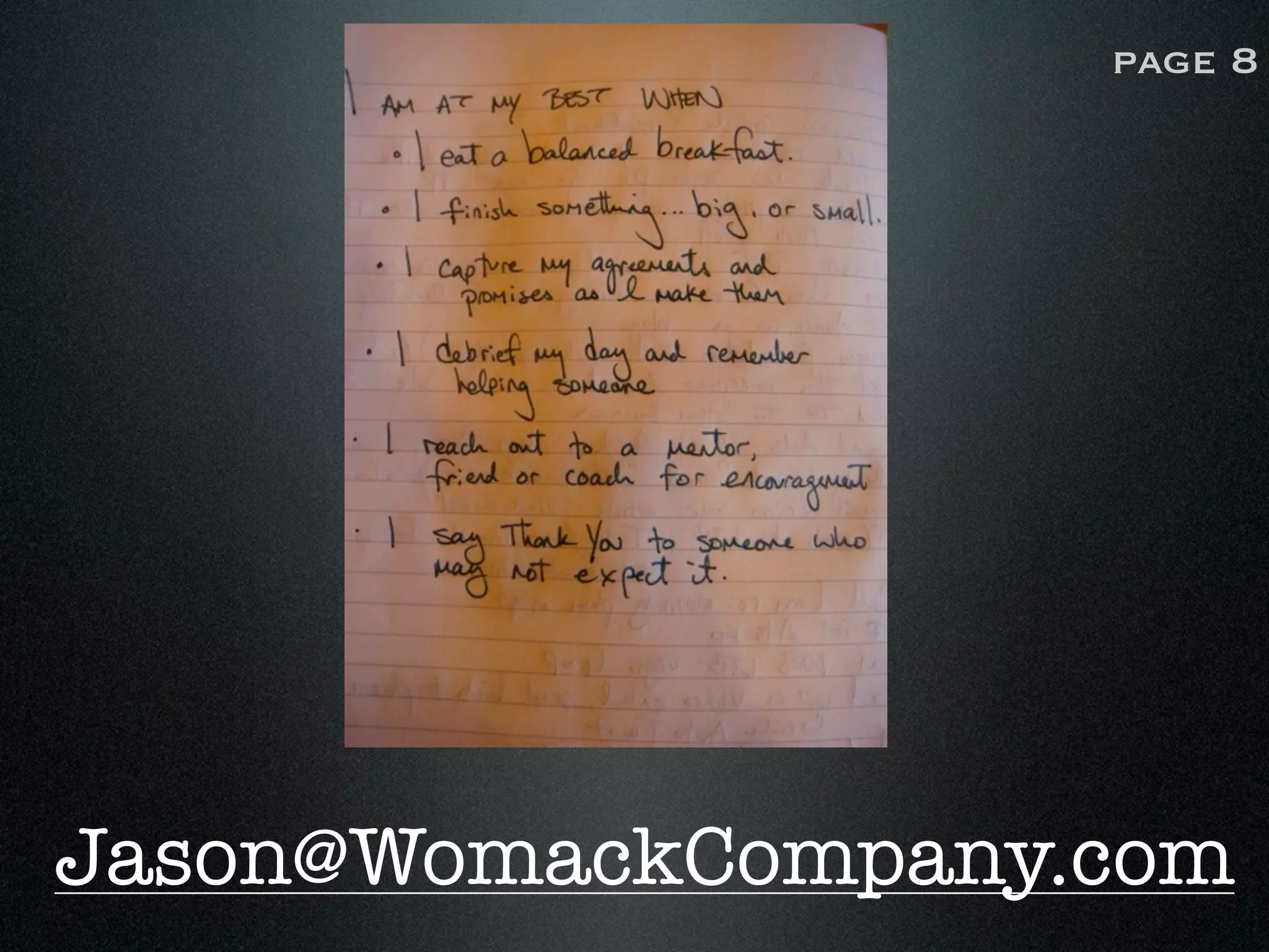 page 8




Jason@WomackCompany.com
 