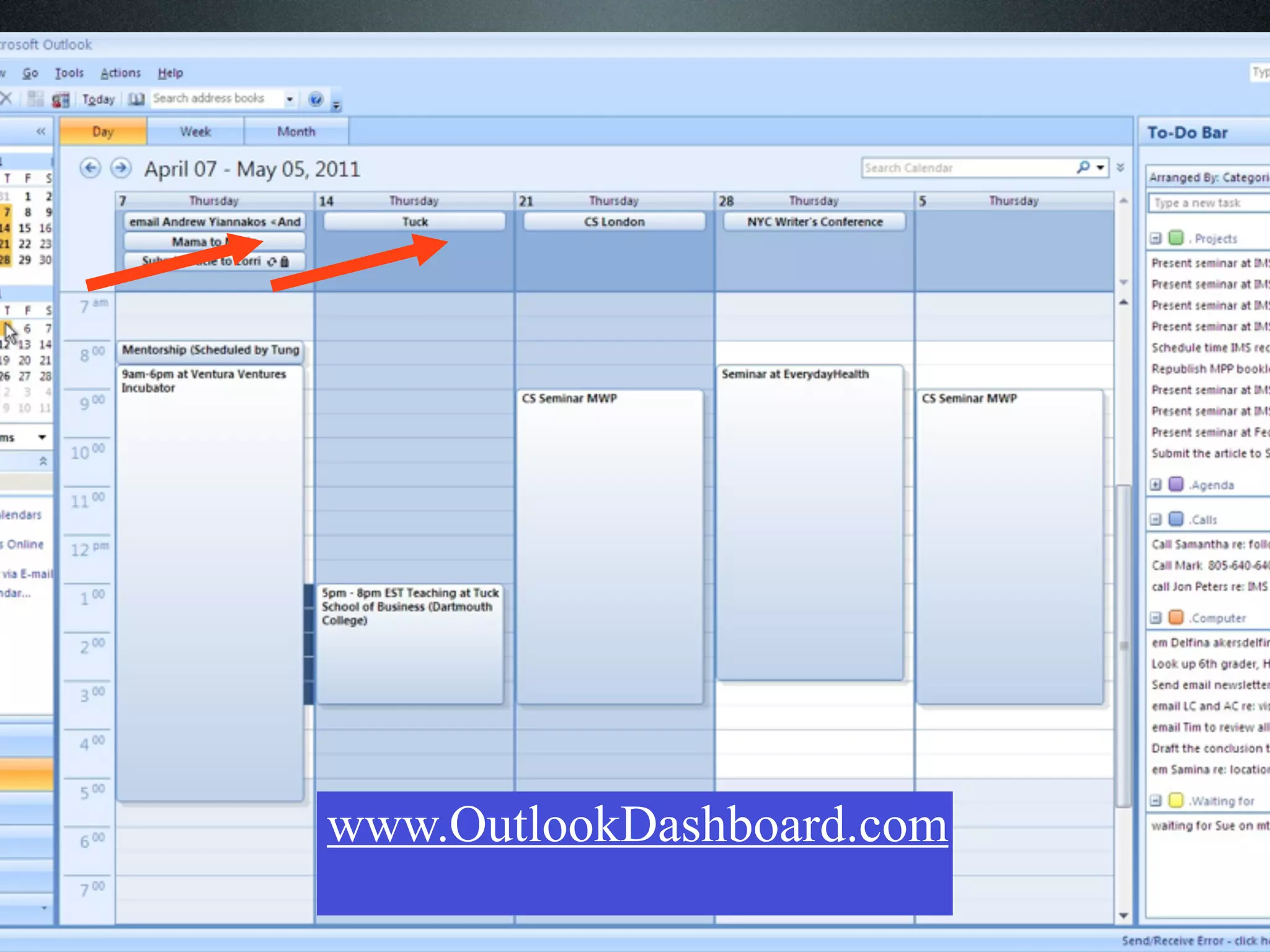 www.OutlookDashboard.com
 