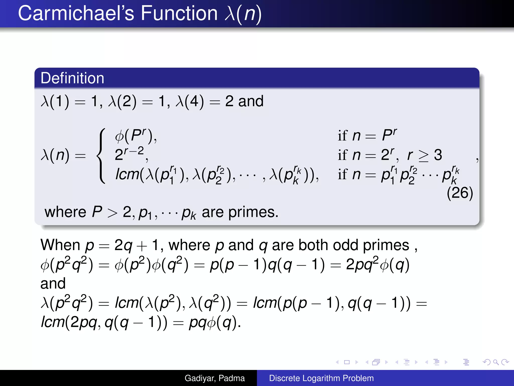 Discrete Logarithm Problem over Prime Fields, Non-canonical Lifts and ...