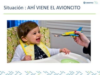 Situación : AHÍ VIENE EL AVIONCITO