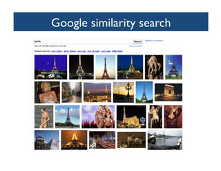 Google similarity search	

 