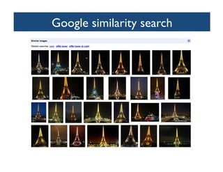 Google similarity search	

 