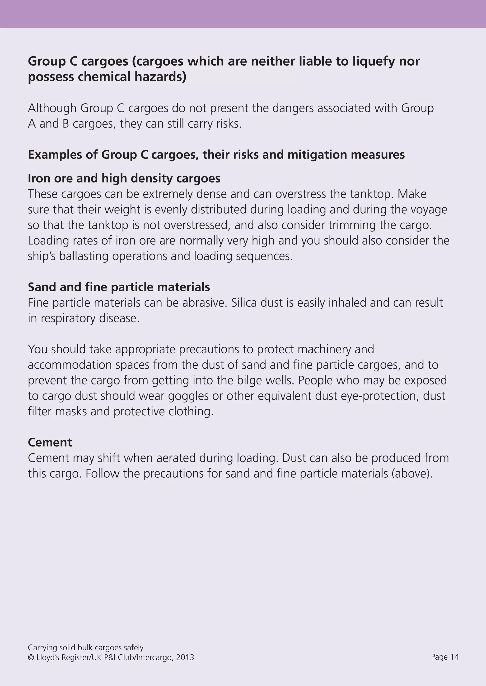 Imsbc code pocket guide | PDF