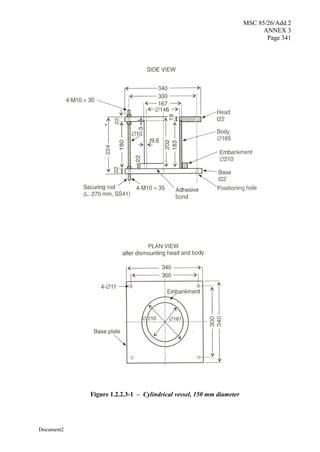 MSC 85/26/Add.2
ANNEX 3
Page 341
Document2
Figure 1.2.2.3-1 – Cylindrical vessel, 150 mm diameter
 