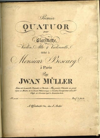 -muller i-clarinet_quartet1_parts[1]Iwan Müller. Clarinet Quartet No 1, B flat Major
