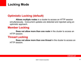 HTTP Session Replication with Oracle Coherence, GlassFish, WebLogic | PPT