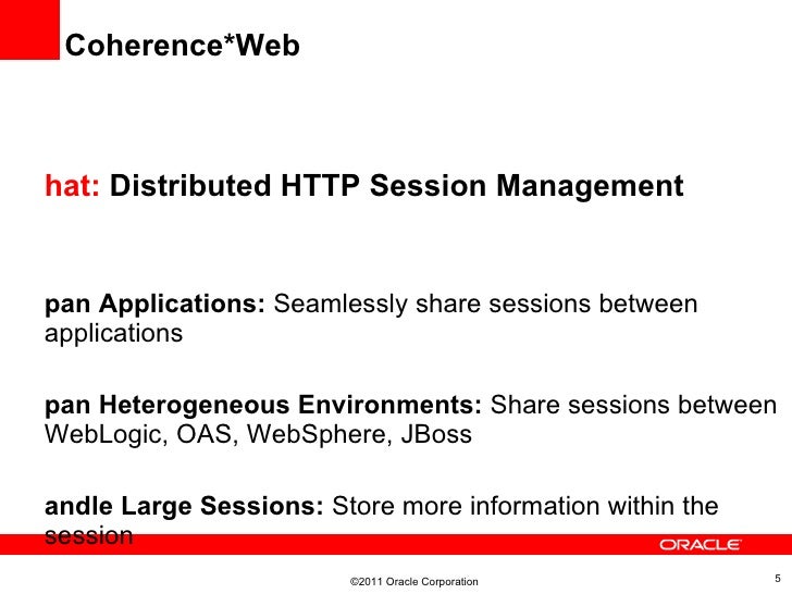 HTTP Session Replication with Oracle Coherence, GlassFish, Logic