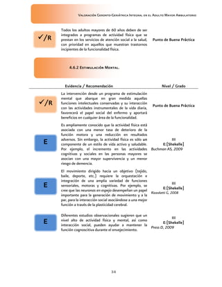Valoración Geronto Geriatrica IMSS | PDF