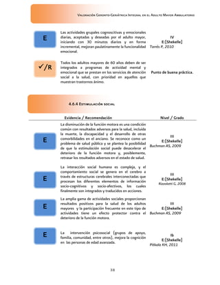 Valoración Geronto Geriatrica IMSS | PDF