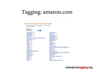 Tagging: amazon.com
 