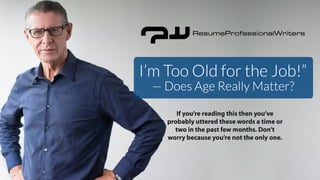 Job Search Ageism: Ways to Battle Age Factor in Your Job Hunt