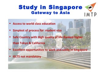 IMTP Consultants - Overseas Education Presentation
