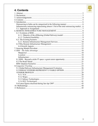 Final year project on Remote Infrastructure Management | PDF