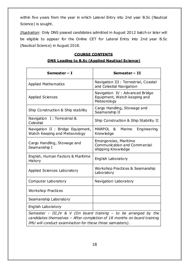 imu cet 2017 infornation brochure