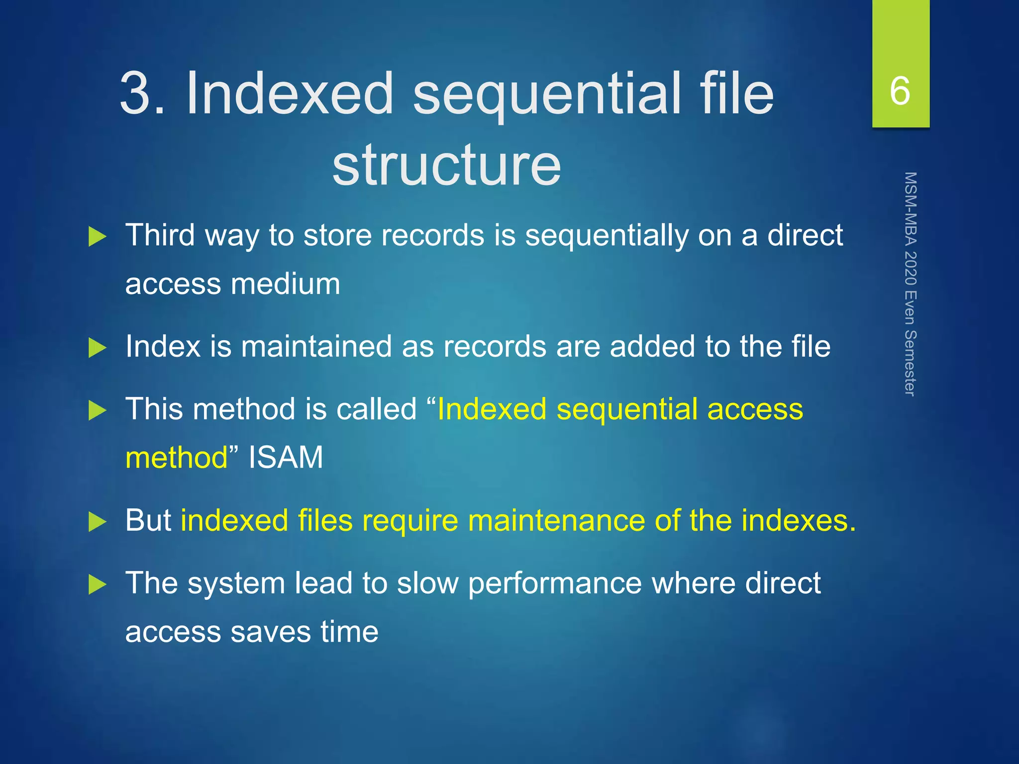 Information Management unit 3 Database management systems | PPTX