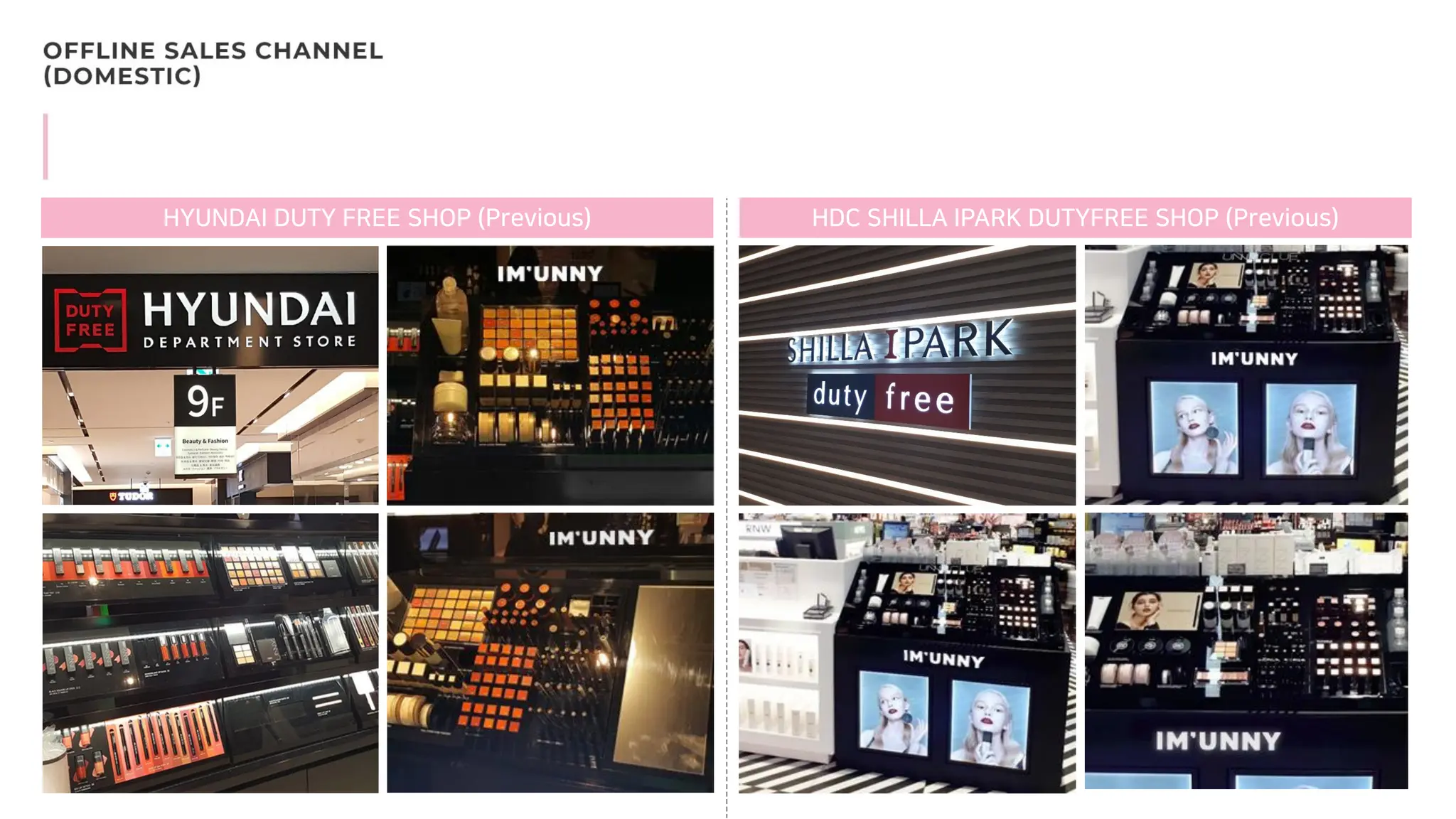 HYUNDAI DUTY FREE SHOP (Previous) HDC SHILLA IPARK DUTYFREE SHOP (Previous)
 