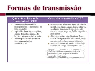 O VIH destrói as células CD4 e quando a sua contagem baixa, a resposta do organismo torna-se deficiente. 