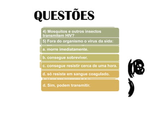 ConclusãoSão comuns as deficiências que podem vir a existir no sistema imunitário.As imunodeficiências alteram a imunidade inata e adaptativa: As imunodeficiências congénitas fragilizam os dois tipos de imunidade. A SIDA fragiliza, gravemente, a imunidade celular e consequentemente a imunidade humoral.O sistema imunitário tem uma grande influência no bem estar do nosso organismo.