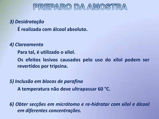 Processamento demorado da amostra.