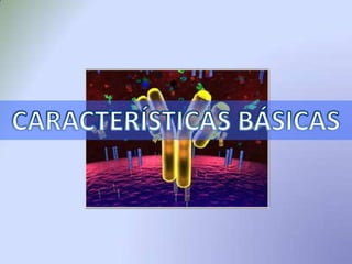 CARACTERÍSTICAS BÁSICAS