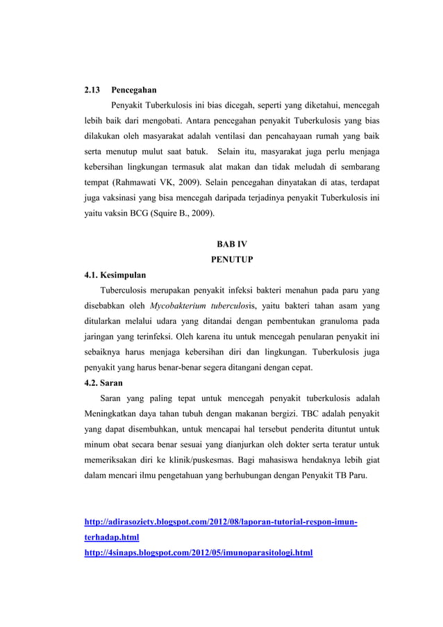 Imunologi Terhadap Infeksi Docx