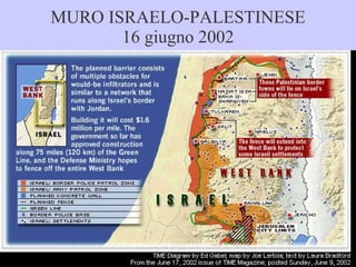 MURO ISRAELO-PALESTINESE 16 giugno 2002 