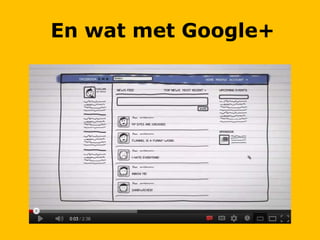 En wat met Google+
 