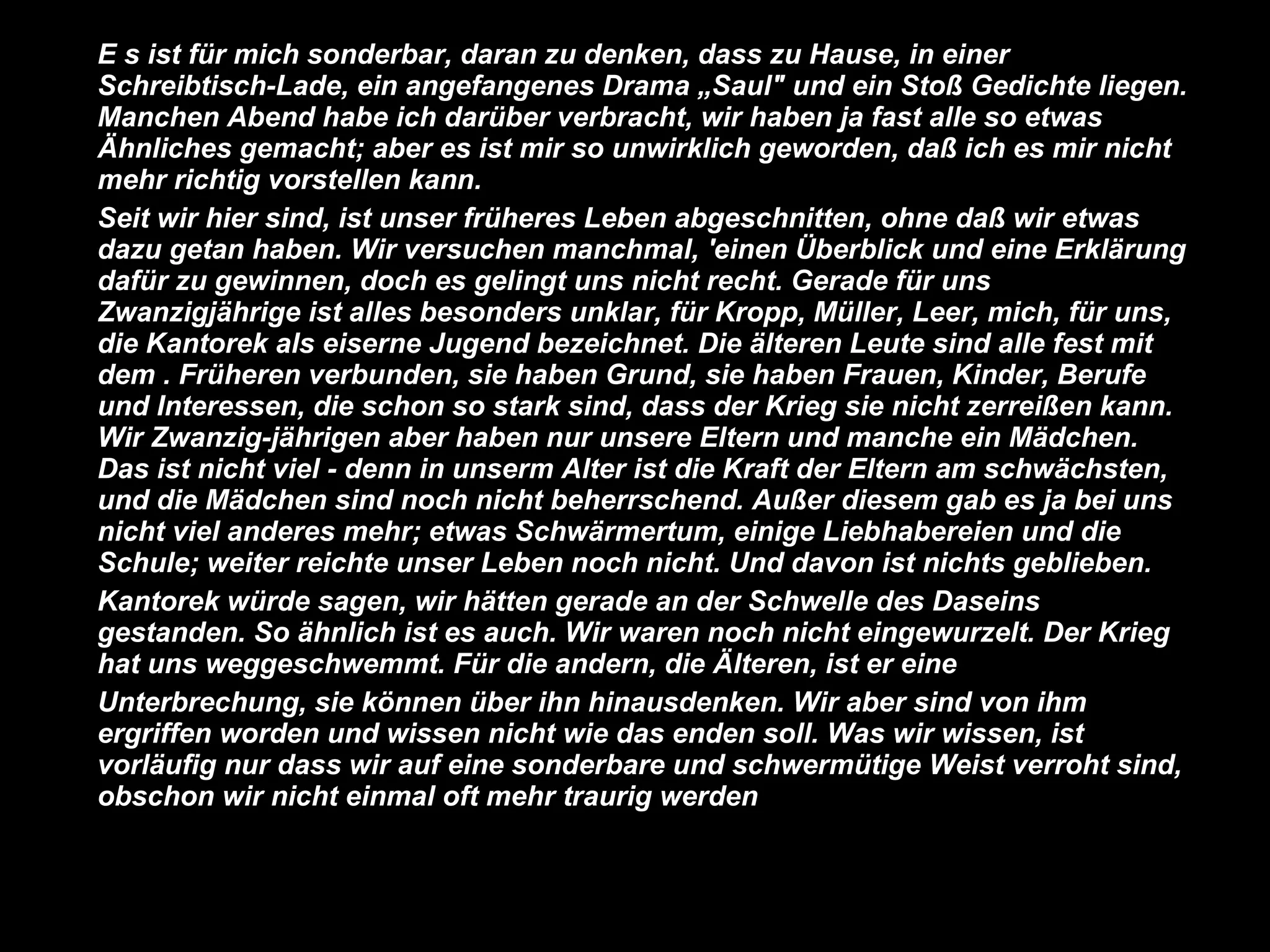 Im Westen Nichts Neues Zusammenfassung Kapitel 7 Buchvorstellung: Im Westen Nichts Neues | PPT