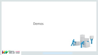 Copyright © 2014, Oracle and/or its affiliates. All rights reserved.
Demos
 