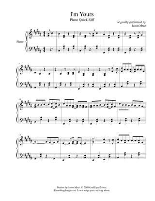 &
?
#####
#####
44
44
Piano
j
œœ œ
Œ.
œ œœ
Œ œœ
œ
œœ Œ
œœ
Œ œœ
‰
j
œœ œ
œ
œœ Œ
œœ
œ œœ
Œ œœ
œ
œœ Œ œœ
Œ œœ
‰ j
œœ œ
œ
œœ Œ...