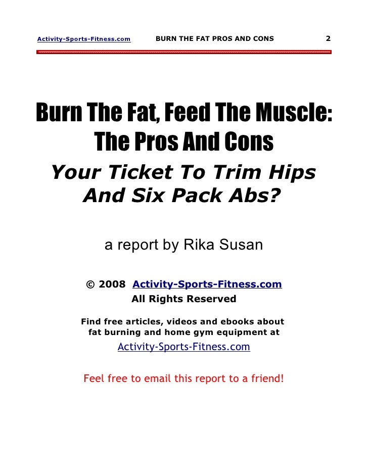 Free Copy Of Burn The Fat Feed The Muscle